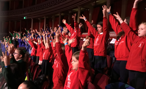Choir at the Royal Albert Hall April 2023