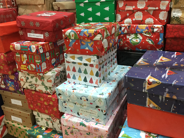 Christmas Box Donations Dec 2023