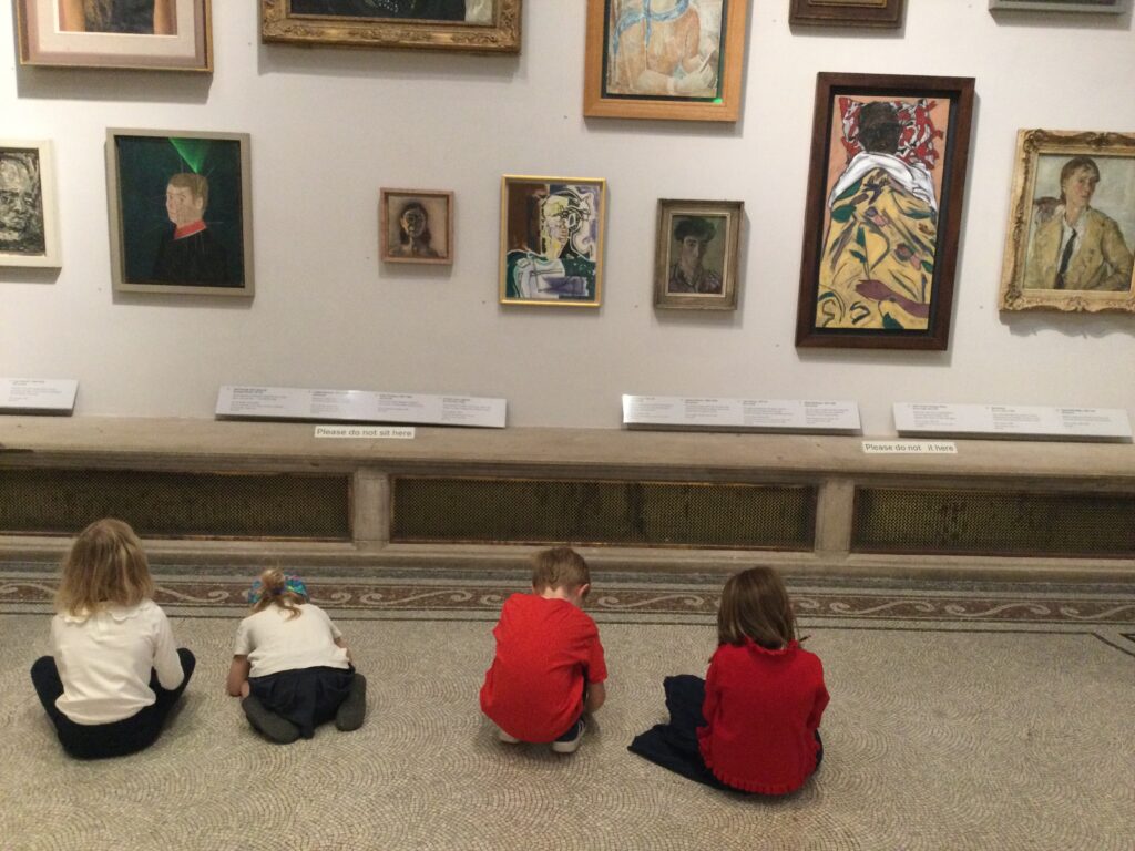 Y1 trip to the National Portait Gallery June 2025