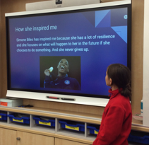 'Someone who inspires me' presentations October 2025